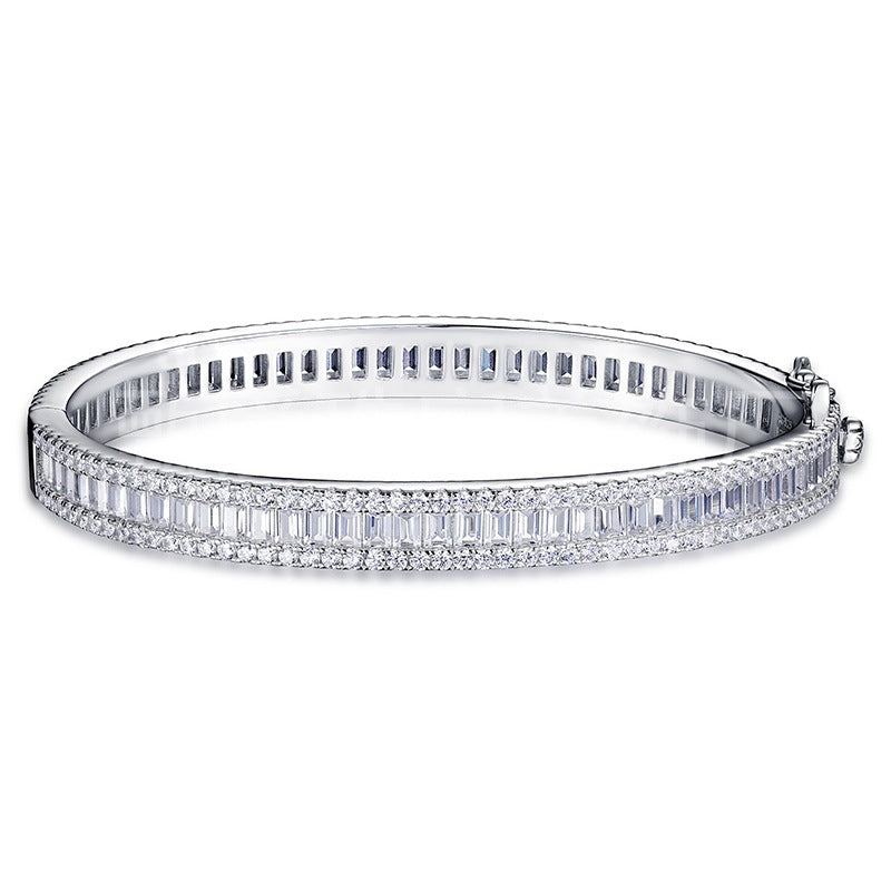 809 Women's Fashion Sterling Silver Bangle