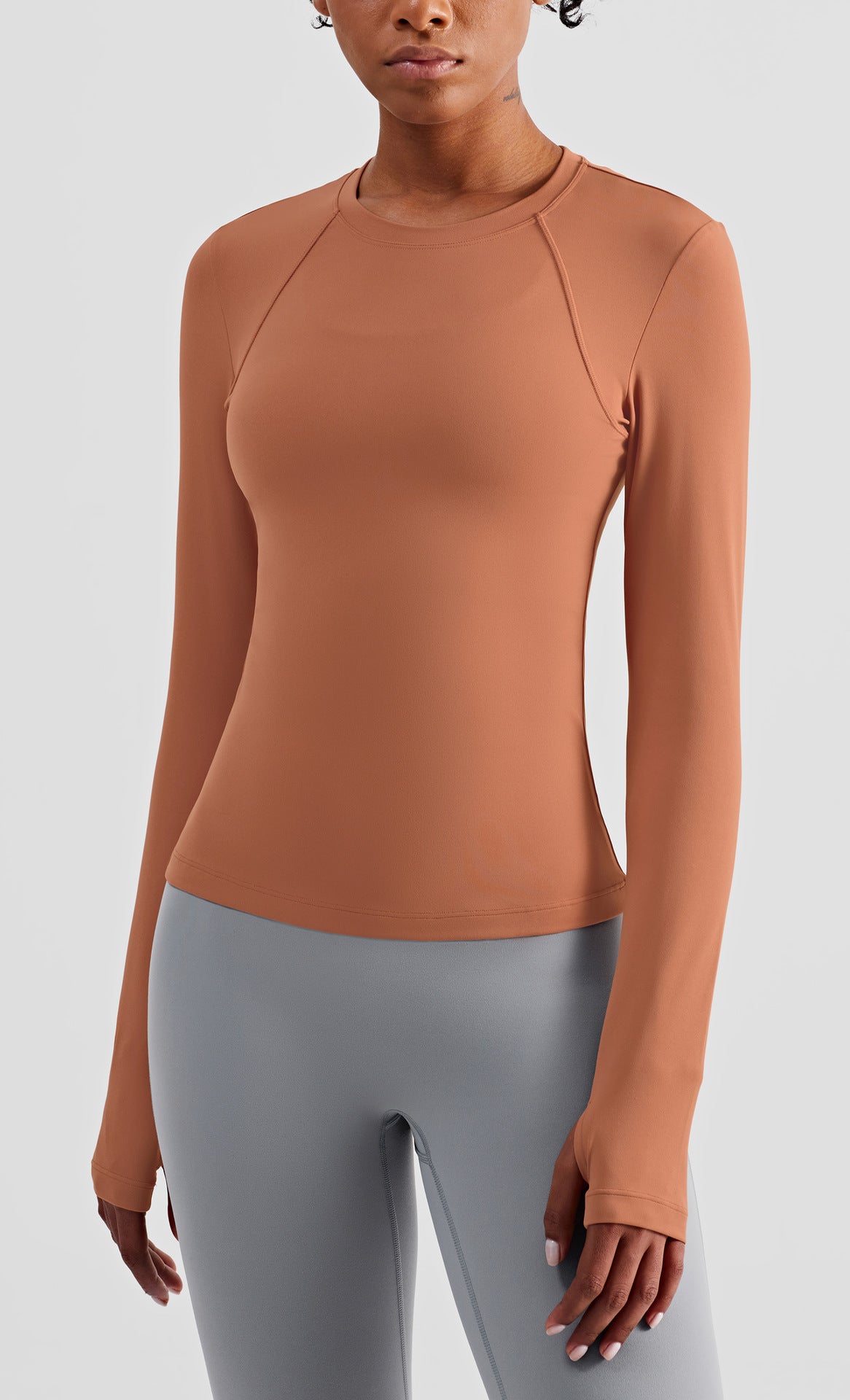 Slim Fit Long Sleeve Yoga Shirt