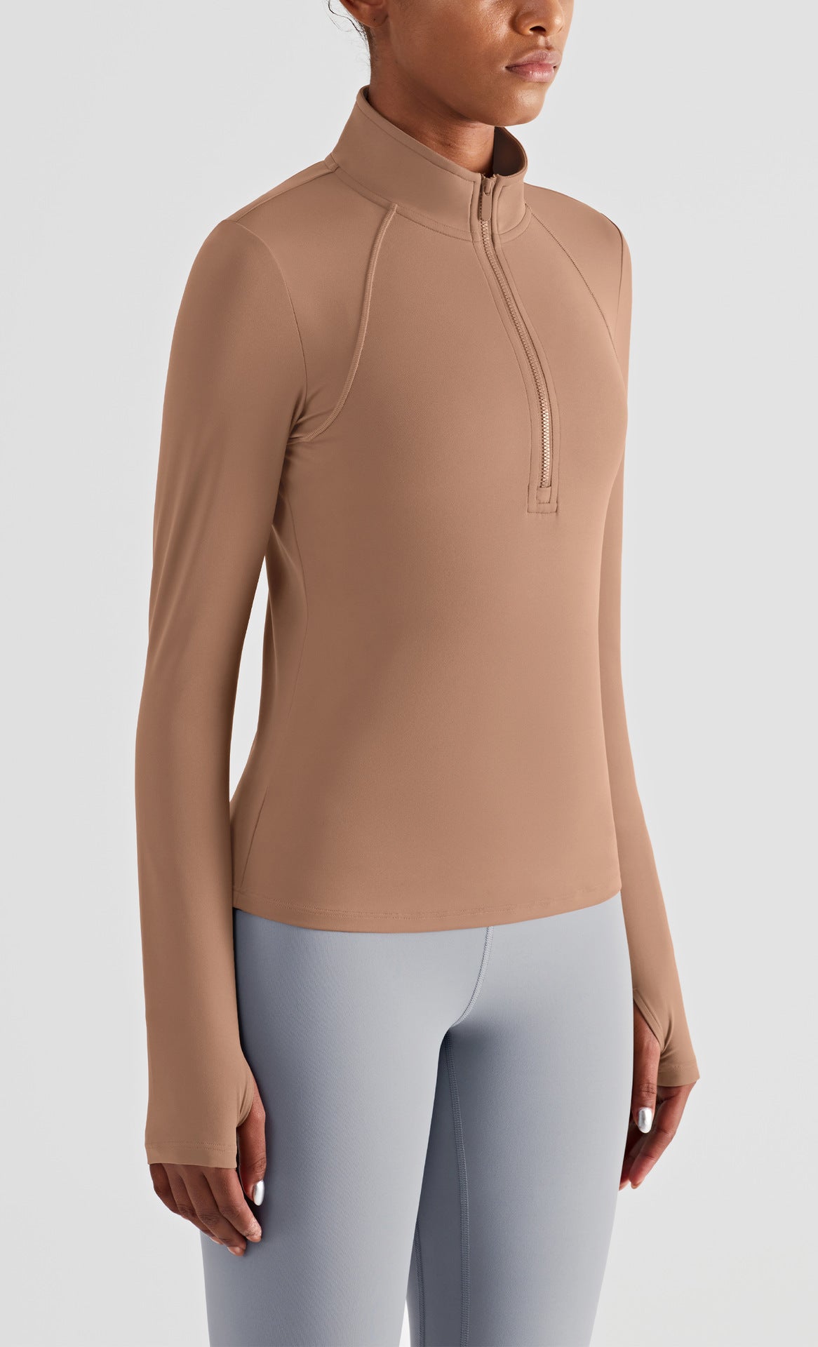 Zipper Front Pullover