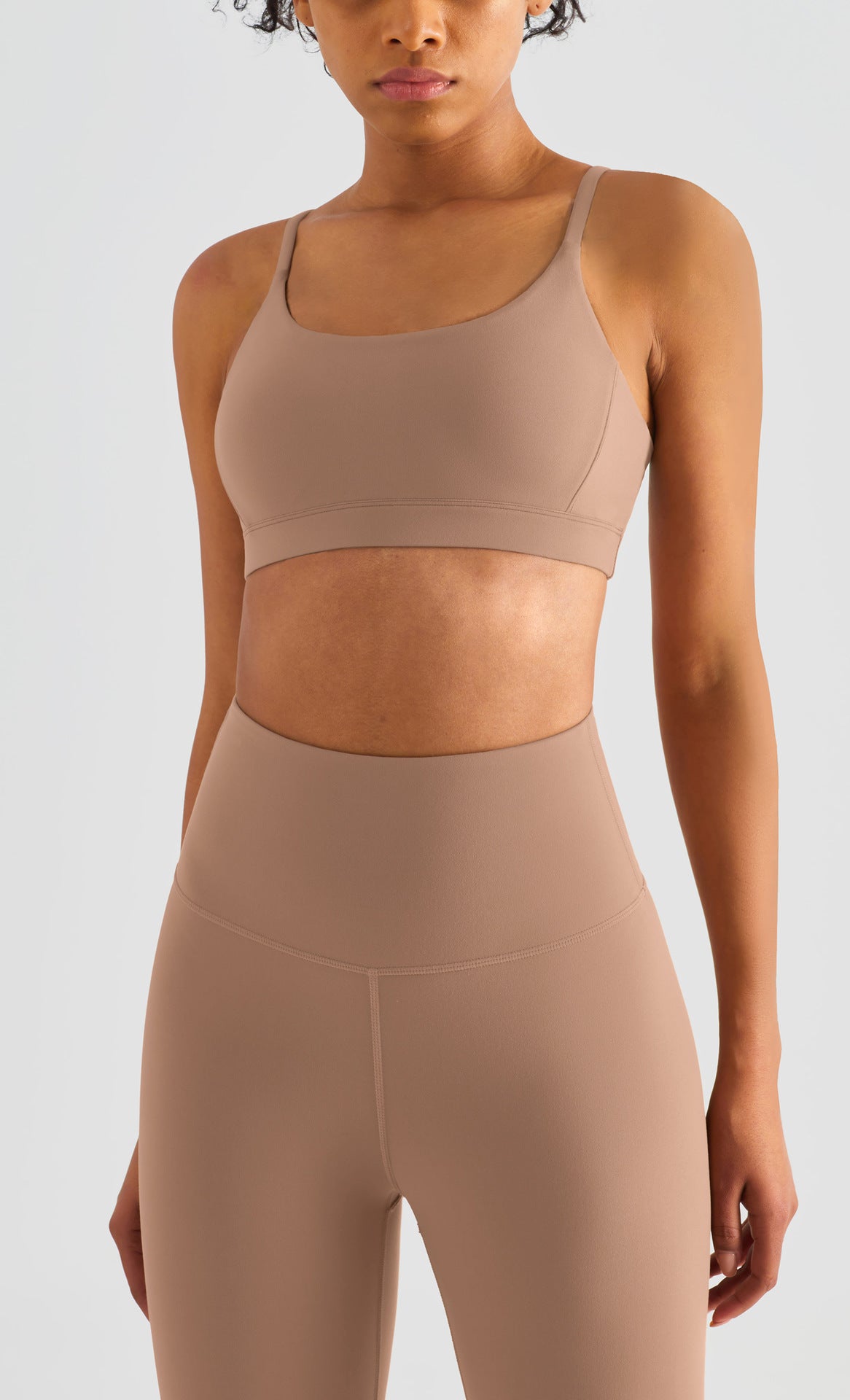 New Nude Lycra Sports Bra