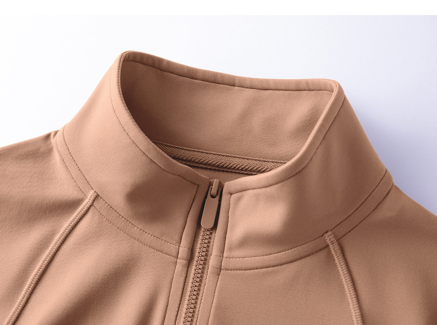 Zipper Front Pullover