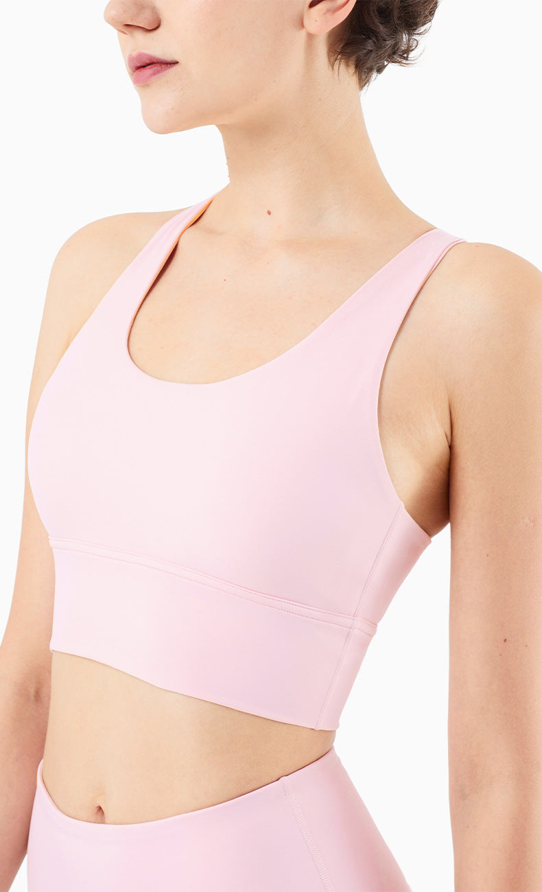 LS Strappy Sports Bra