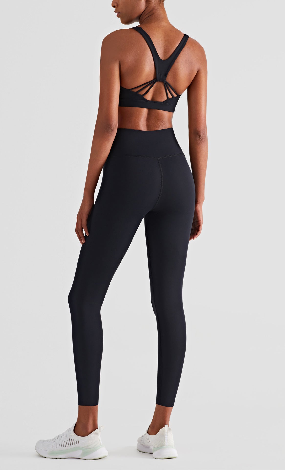 Mid Support Cross Strappy Sports Bra