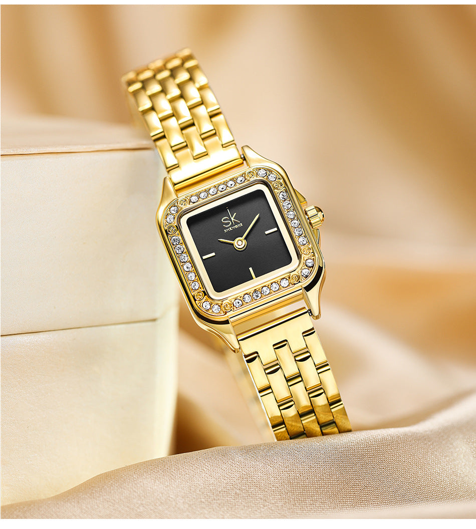 Women's Fashion Stainless Steel Quartz Watch