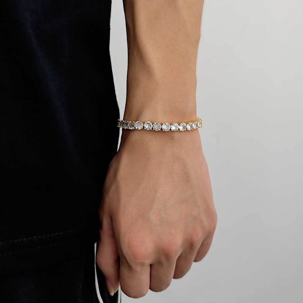 805 Unisex Fashion Bracelet With Zircon Stones