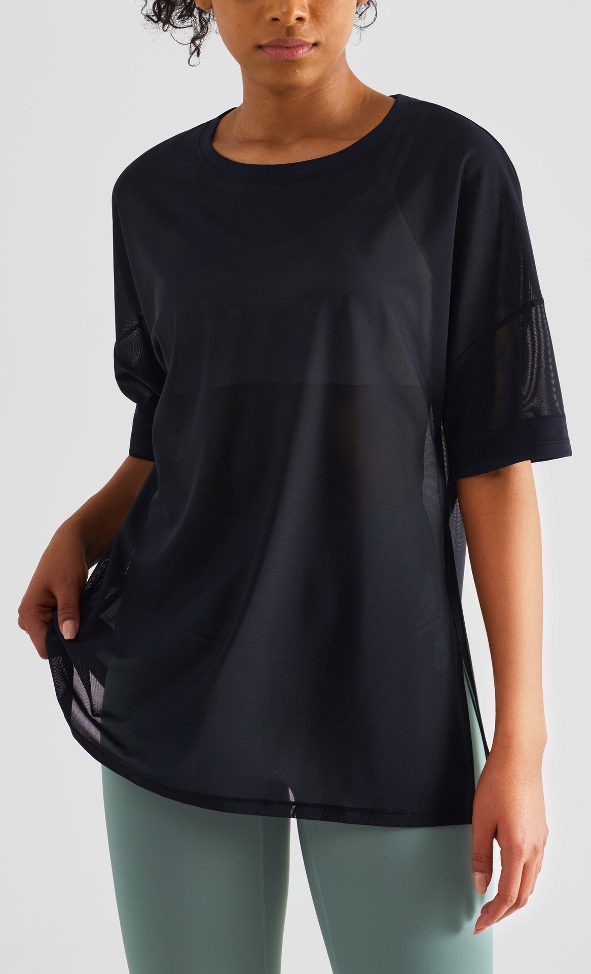 Oversized Side Slits Shirt