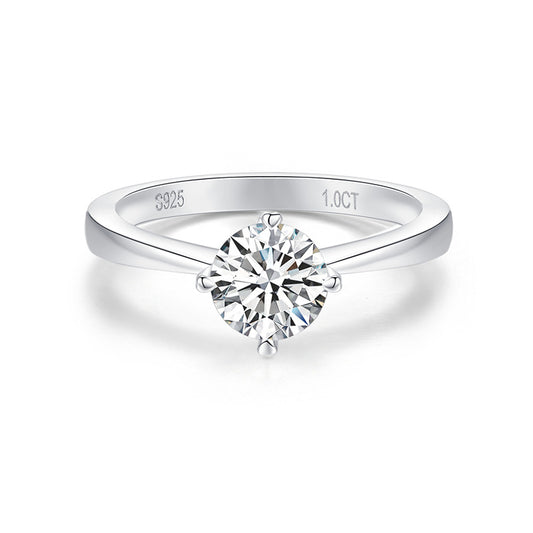 516 Women's Moissanite Diamond S925 Ring