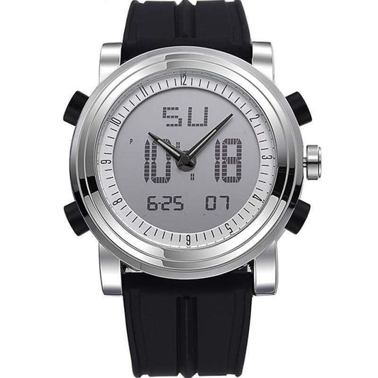 3 Men's Digital Watch With Rubber Band