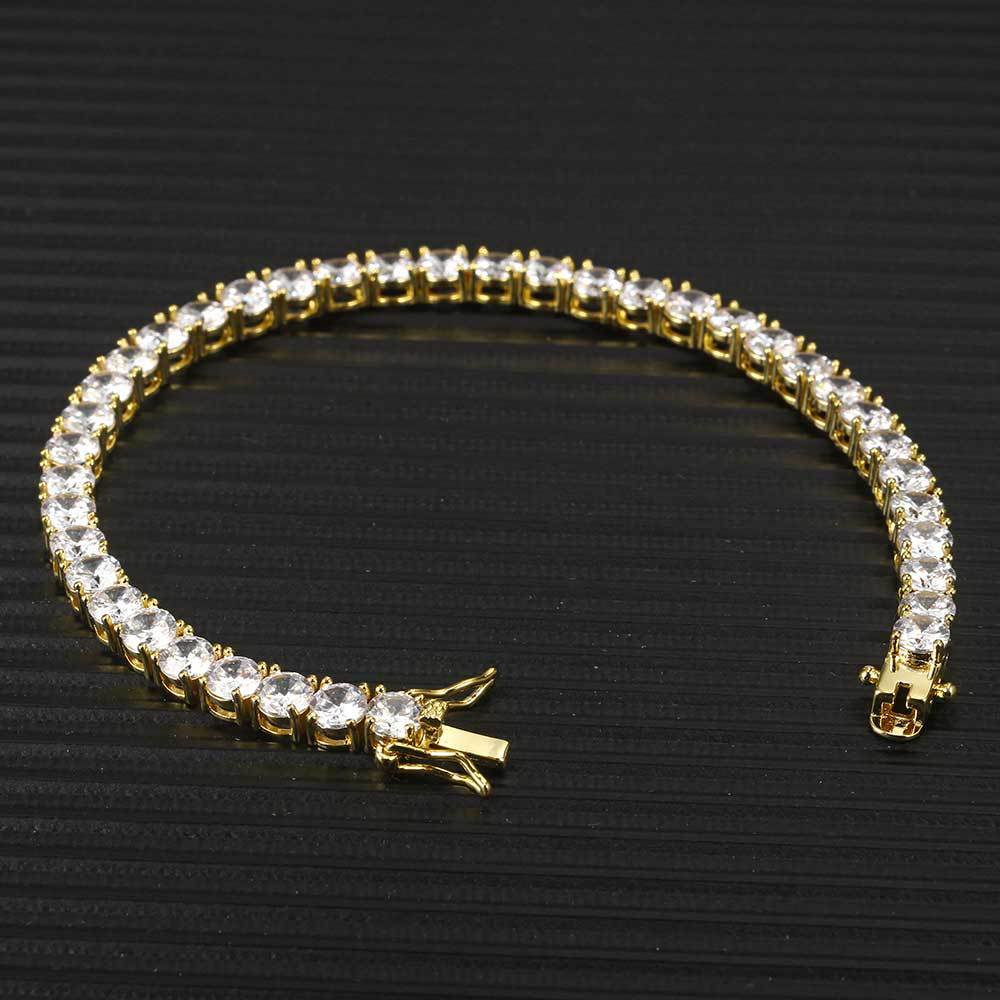 805 Unisex Fashion Bracelet With Zircon Stones