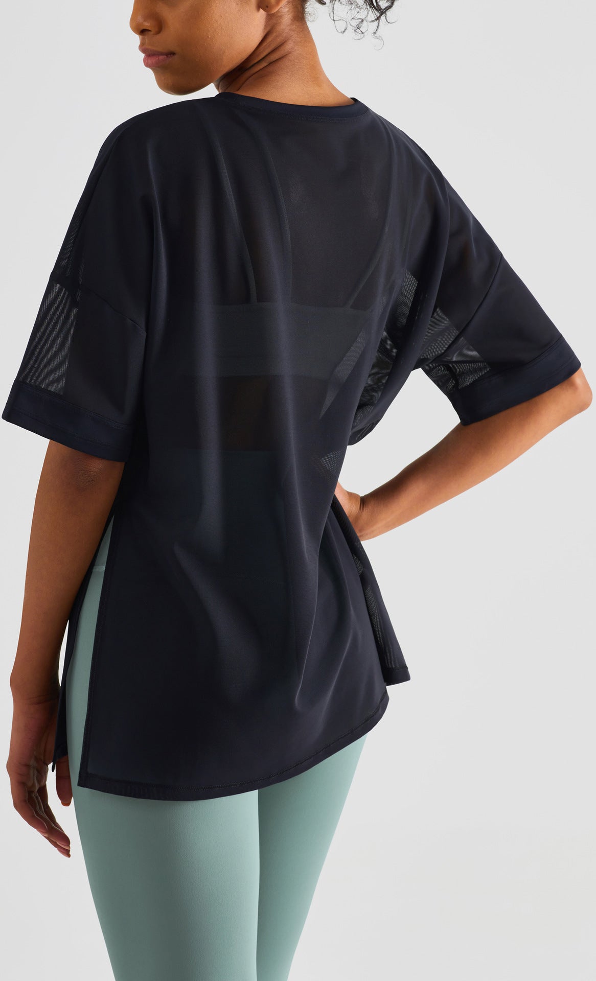 Oversized Side Slits Shirt