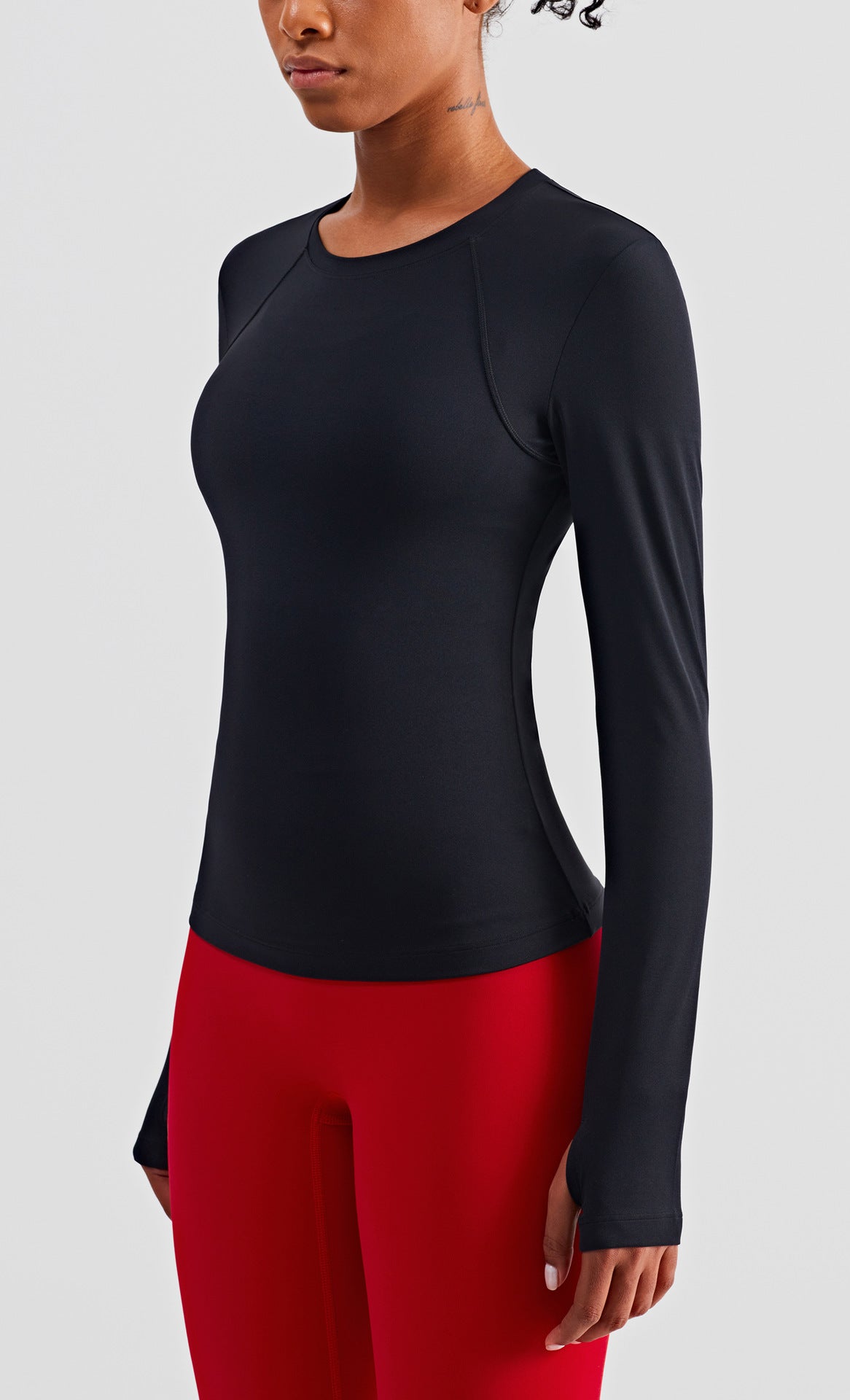 Slim Fit Long Sleeve Yoga Shirt