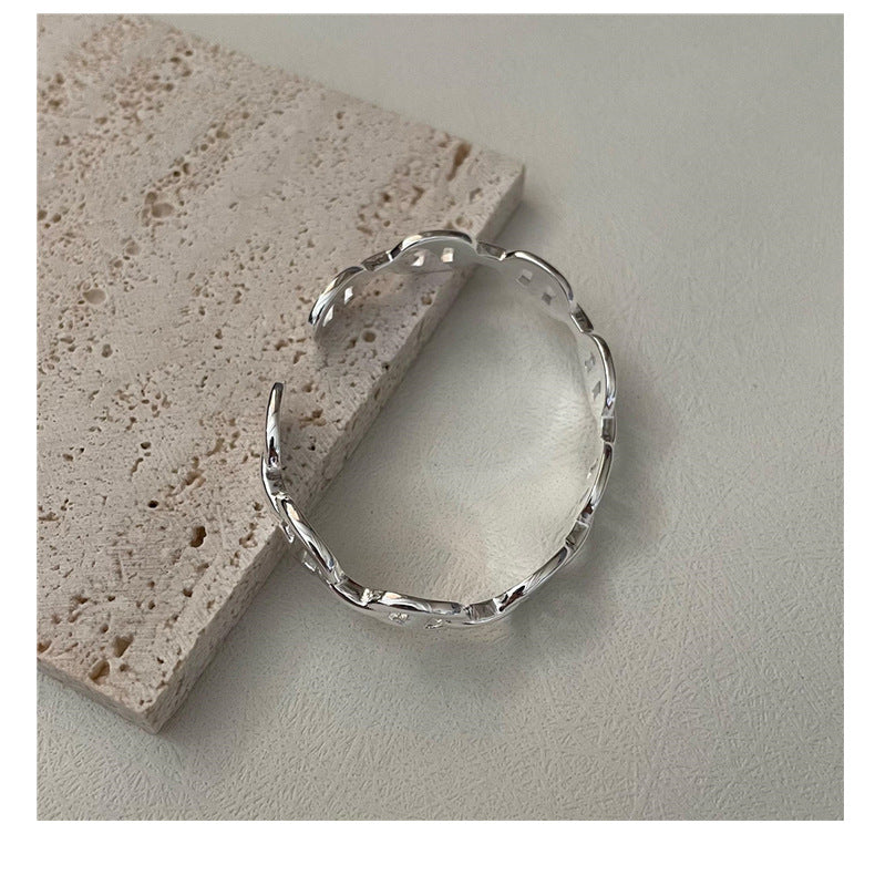 1005 Women's Fashion Sterling Silver Bangle