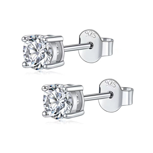 514 Women's Moissanite Diamond S925 Earrings